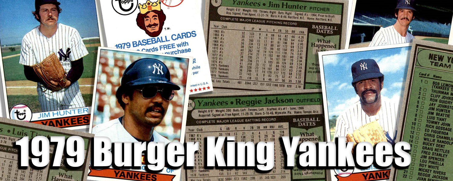 1979 Topps Burger King Yankees 